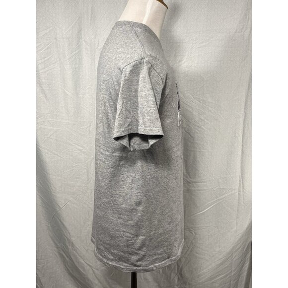 Georgetown Hoyas Defend The District T Shirt Large Gray Football Tee - Picture 3 of 9